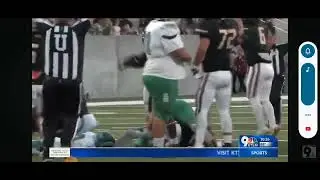 Prenze made the news! Forced fumble and the recovery.
