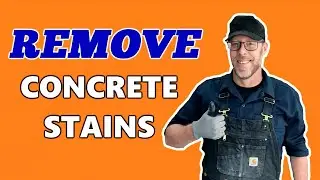 Removing Stains from Concrete
