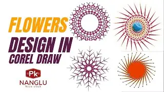 Flowers design in Corel Draw12,corel draw (@nanglupk1459)