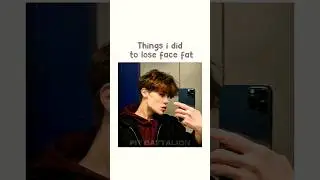 How to lose face fat #shorts #glowup w