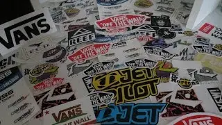 Free Stickers 2016 #3 (Vans,Rusty,Patagonia,Reef,Dr.Martens+More!)