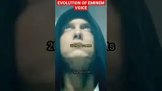 Evolution of Eminem's Voice Through the Years 1997 - 2022 