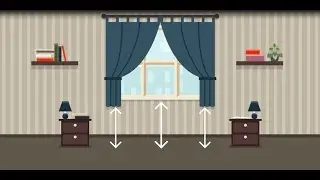 Как определить размер штор для окна?