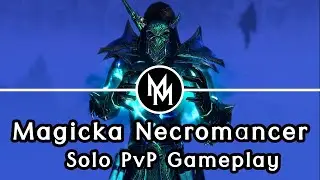 Magicka Necromancer: The NEW META - ESO 1vX PvP Gameplay