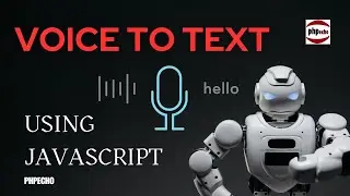 Voice to Text Using Javascript || Very Easy