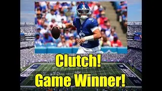 Jaxson Dart Came in Clutch at the End of This Game! Watch Till The End! (Giants Franchise)