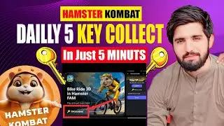 Hamster Kombat New Update | Hamster Kombat Collect Dailly 5 Keys | Key Collect In Hamster Kombat