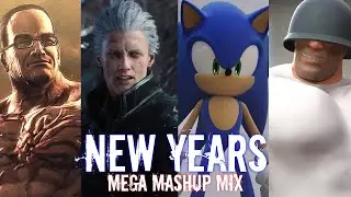 New Years 2023 MEGA Mashup Mix (MGR, DMC, Sonic Frontiers, Pootis Engage)