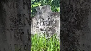 Top Hill District, Lemon Hall P. A., (Road Sign), St Catherine, Jamaica