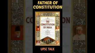 Father of constitution #shorts #ytshorts #fact @upscinsight24 #prelims2023 #upscpreparation