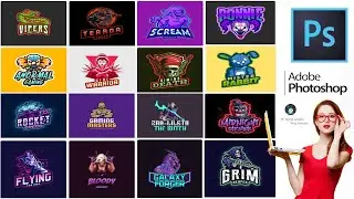 PlaceIt Free Gaming Logo use Adobe Photoshop