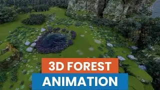 Forest 3D Animation | 3D Environment Animation | ADMEC Multimedia Institute