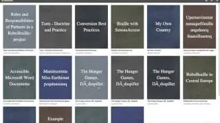 EPUB3 with media overlay with RoboBraille