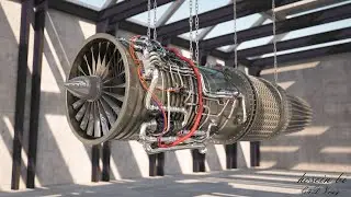 3D Model jet Engine [Download]