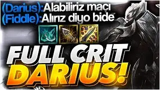 FULL CRİT DARİUS !! OTP GAREN KORİDORDAN KAÇTI !! 1V9 ATTIM !! DARİUS VS GAREN