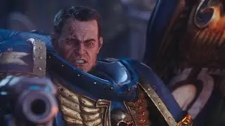 Best Scene in Space Marine 2 || Ultramarines vs Thousand Sons