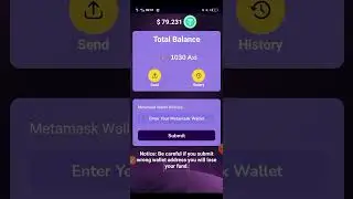 Claim Free $39 USDT Airdrop SignUp Bonus #crypto #makemoneyonline