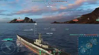Американская подводная лодка Salmon.Морской бой-7.Игра World Of Warships