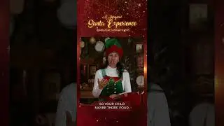 Magical Santa Photos in Palm Harbor Florida: Capturing Your Child's Joy! #shorts