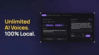 AI Voice Generator That Runs Offline - Voice Creator Pro