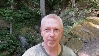 с.  Хамышки разведка дороги и водопад на р.  Кутанка