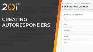 Creating autoresponders in 20i email [Tutorial]