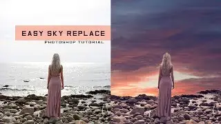 How to Easily and Quickly change Sky in Photoshop CC | Photoshop Tutorial |