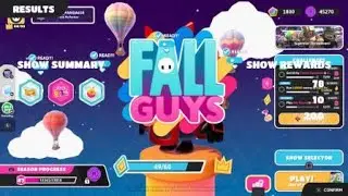Fall Guys Glitch UI