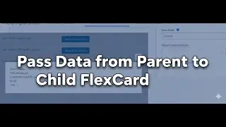 OS66: Pass Data from Parent to Child FlexCard | Custom JSON Datasource | Omnistudio tutorials 2025