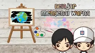 Belajar Mengenal Warna dengan Animasi bareng Zavier dan Sarfaraz yuk! // Warna dalam bahasa Inggris