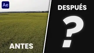 Cómo HACER EFECTO ANTES y DESPUÉS en After Effects