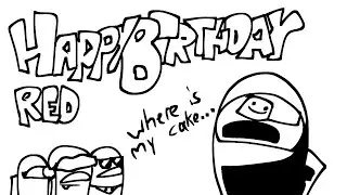 Happy Bday Red crewmate