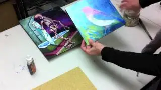 How To Mount a Print Onto a Board