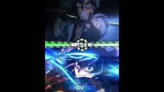 sanemi vs giyu | #demonslayer #kny #wis #anime