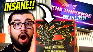 I Found The LUCKIEST Lost Origin ETB At a California Pokemon Card Shop!