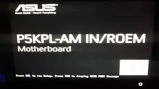Установка Windows на старый Bios