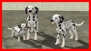 СИМУЛЯТОР СОБАКИ #6 ДОЛМАТИНЦЫ виртуальный питомец в Dog Sim