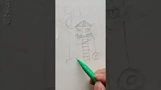 Mini Treehouse: Watercolor Tutorial Coming Soon!