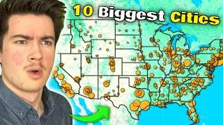 Can I Name the Top 10 Biggest Cities in ALL 50 STATES?