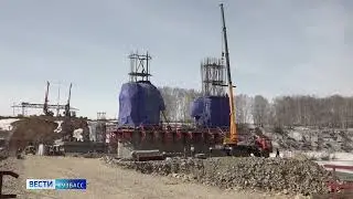 Строительство моста «Звёздный» через Томь выходит на новый этап
