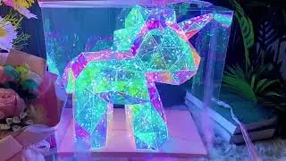 Светящийся LED Единорог - Светильник 40 см в подарочной упаковке