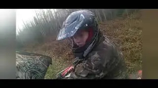 Покатушки на питбайках. Нашли кабину от Урала!?! 
