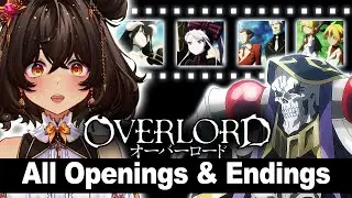 FIRST TIME REACTING to ALL Overlord Openings AND Endings (1-4)