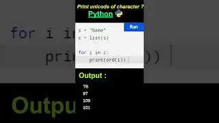 Print Unicode Character in Python ?