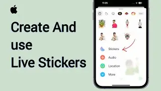 How To Create And Use Live Stickers on your Iphone | Apple Support
