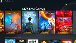 PS Plus $175 Free Games November 2021 PS5