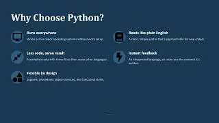 L01 - Python Introduction for Beginners | Learn Python in Minutes