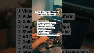 || Frontend Project Ideas for Advance Developer || 