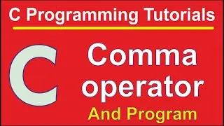 Comma can be used as an operator, as a separator, as a place of semicolon