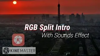 How to Make RGB Split/Glitch Intro on Android   Kinemaster Video Editing